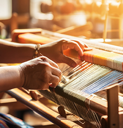 Kanchipuram Traditional Sarees Weaving Singapore - ATVIKA