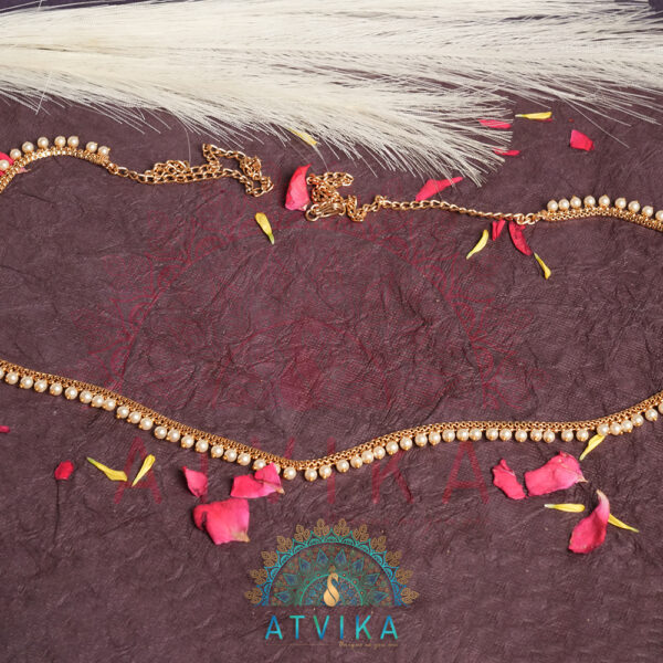 Classic Pearl Beaded Waist Chain