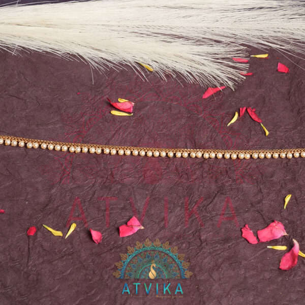 Classic Pearl Beaded Waist Chain-Full View