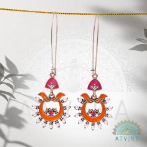 Festive Radiance Hook Earrings