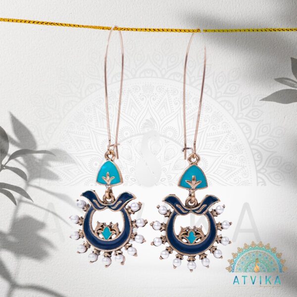 Ocean Bloom Hook Earrings