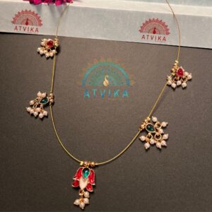 Lotus Blossom Invisible Thread Necklace