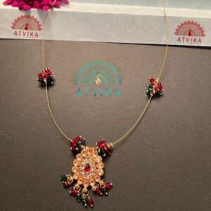 Regal Radiance Invisible Thread Necklace