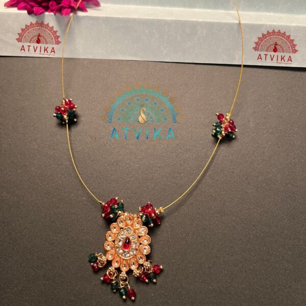 Regal Radiance Invisible Thread Necklace