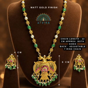 Jadayu beaded Long Chain
